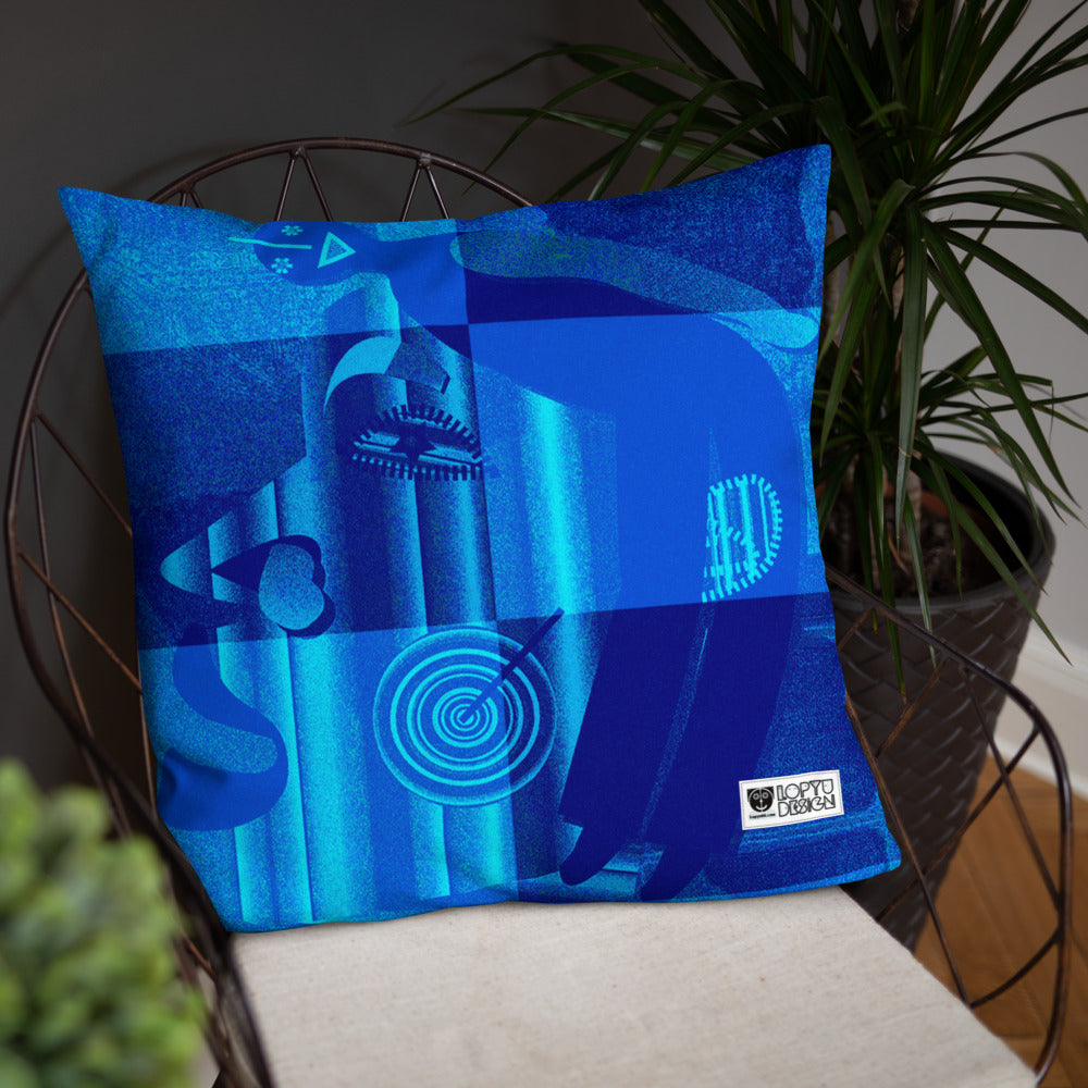 ベーシッククッション・インティミライ青濃淡【CA012-BC009】