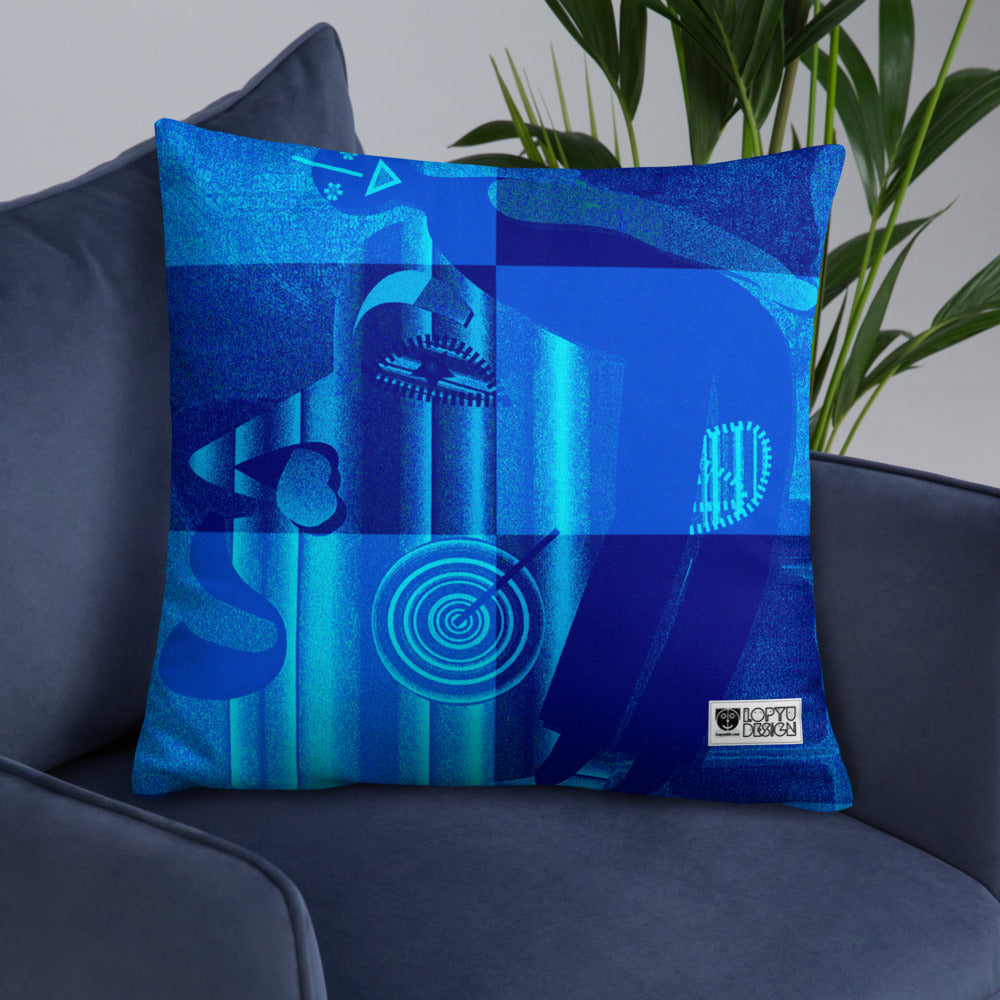 ベーシッククッション・インティミライ青濃淡【CA012-BC009】