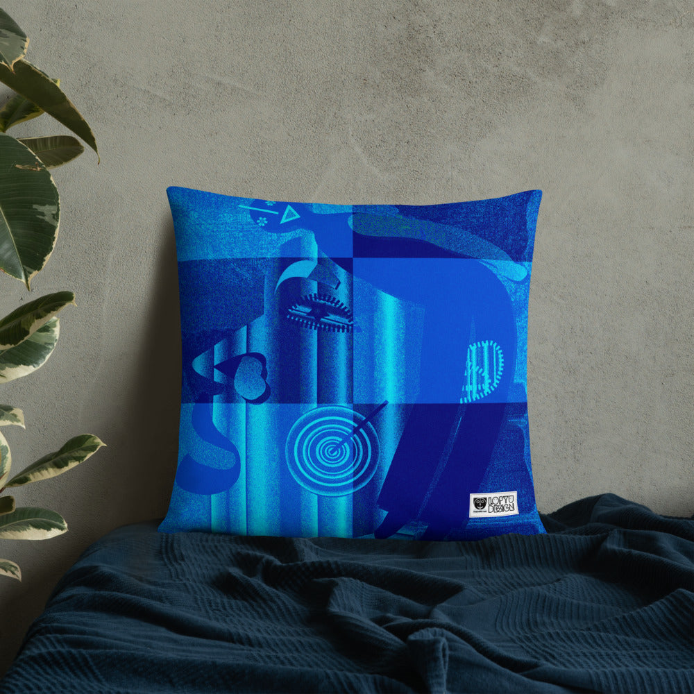 ベーシッククッション・インティミライ青濃淡【CA012-BC009】