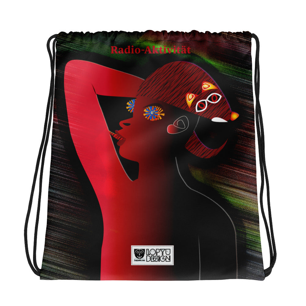 ドローストリングバッグ・ラスカルサンセット（Radio-Aktivität）【PD002- WP016】
