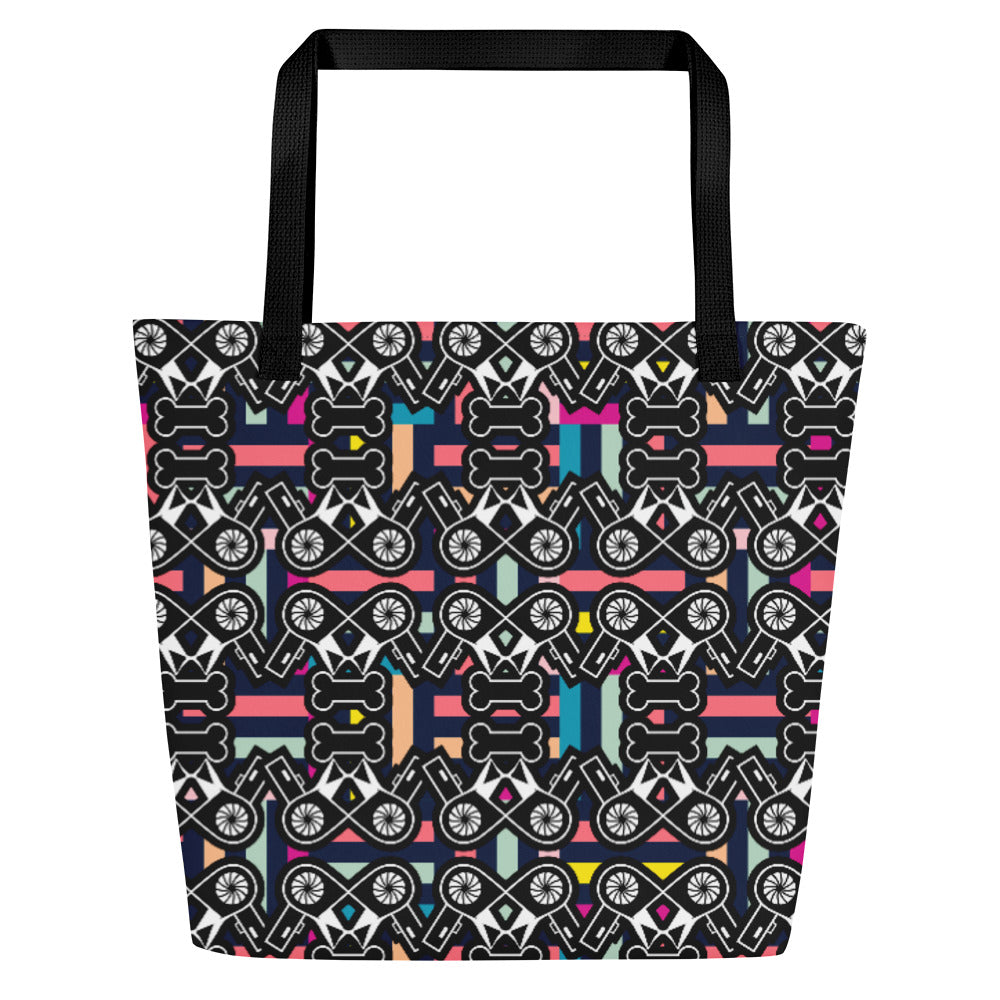 ビーチバッグ・ドライボウンズカラフルモダン【LG013- BB009】