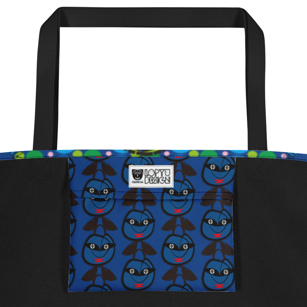 ビーチバッグ・ドッツトートくん【CA017- BB007】