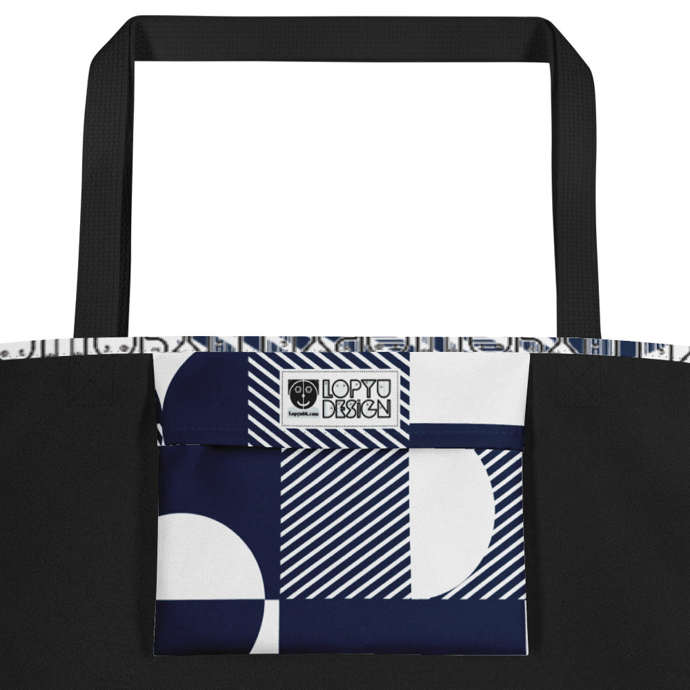 ビーチバッグ・lopyudesignロゴモダン【LD002- BB010】