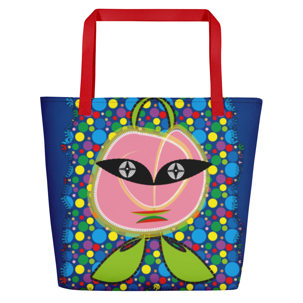 ビーチバッグ・ドッツトートくん【CA017- BB007】