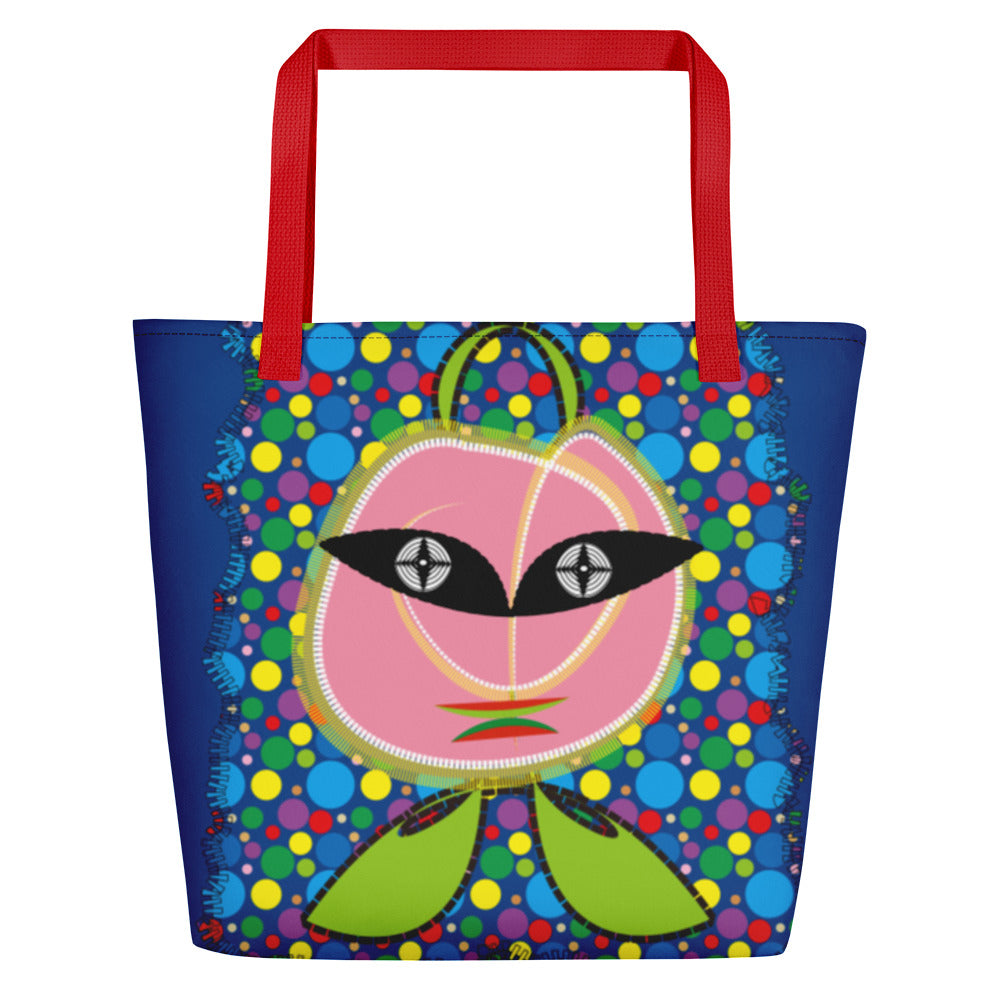 ビーチバッグ・ドッツトートくん【CA017- BB007】