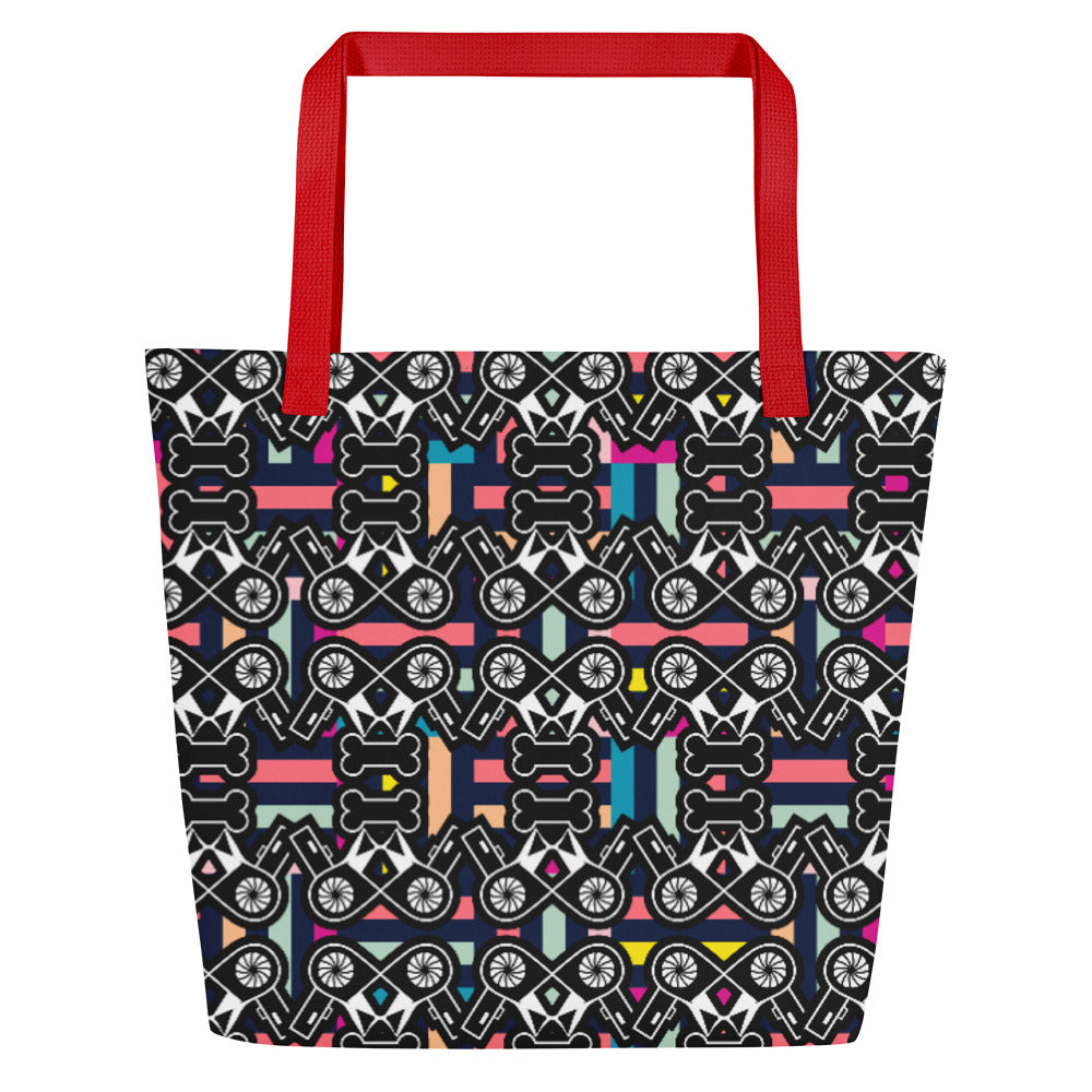 ビーチバッグ・ドライボウンズカラフルモダン【LG013- BB009】