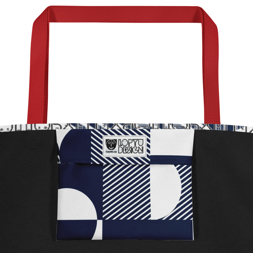ビーチバッグ・lopyudesignロゴモダン【LD002- BB010】