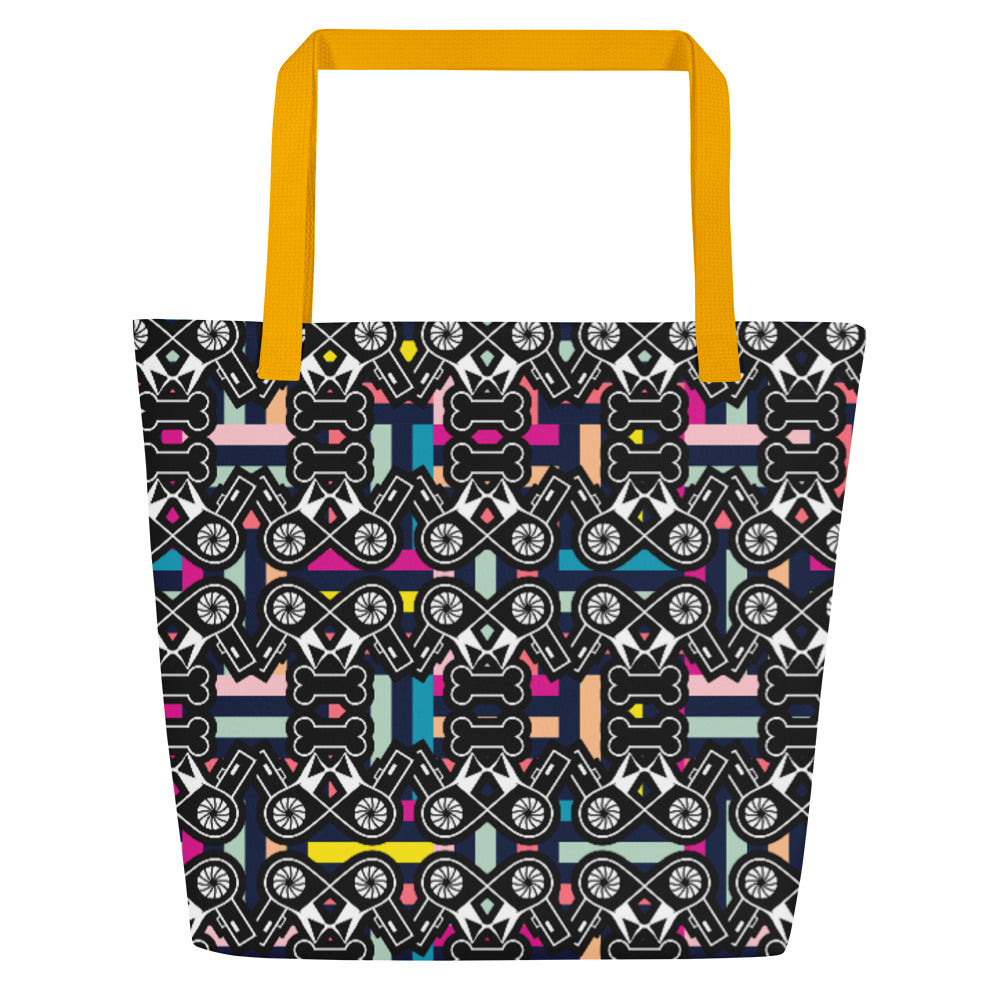 ビーチバッグ・ドライボウンズカラフルモダン【LG013- BB009】