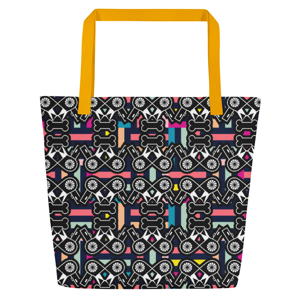 ビーチバッグ・ドライボウンズカラフルモダン【LG013- BB009】