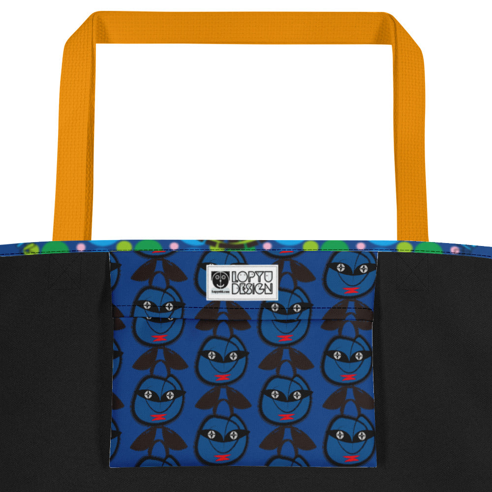 ビーチバッグ・ドッツトートくん【CA017- BB007】