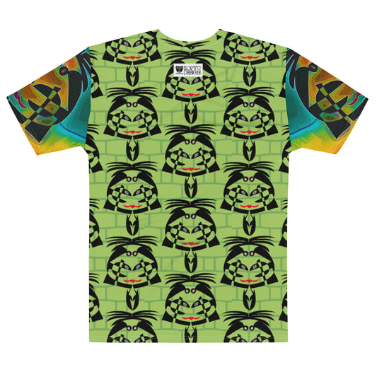 メンズTシャツ・ボクチャン模様緑【CA003- TCNM008】