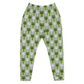 メンズスウェットパンツ・イジドール格子柄黄緑【CA001- SPM001】