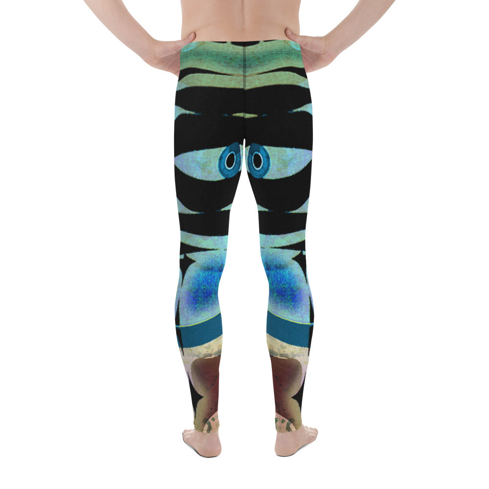 全面プリントメンズレギンス・マーブルイジドール【CA001- LGM004】