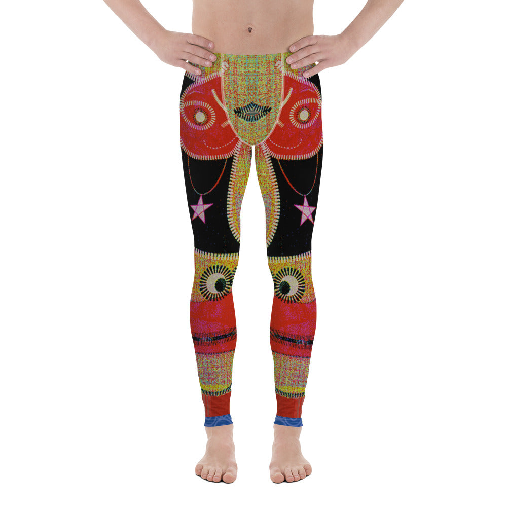 全面プリントメンズレギンス・パッチ魔王ジェニー【CA005- LGM009】