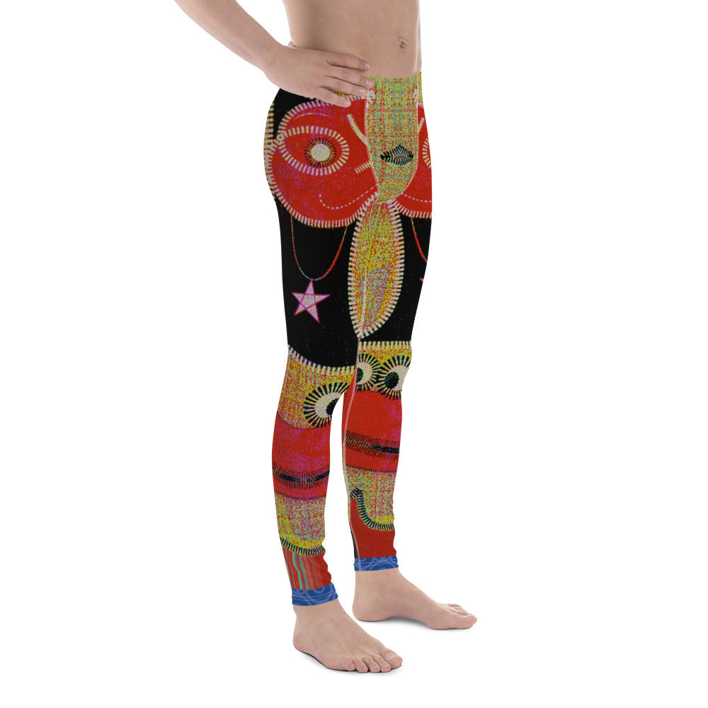 全面プリントメンズレギンス・パッチ魔王ジェニー【CA005- LGM009】