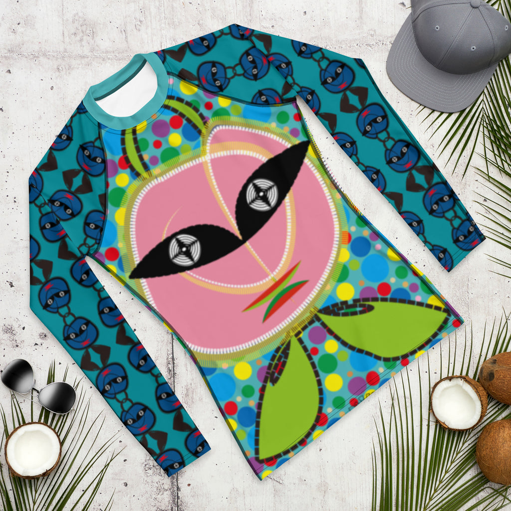 メンズラッシュガード・トートボーイエメラルドグリーン【CA017- RGM010】