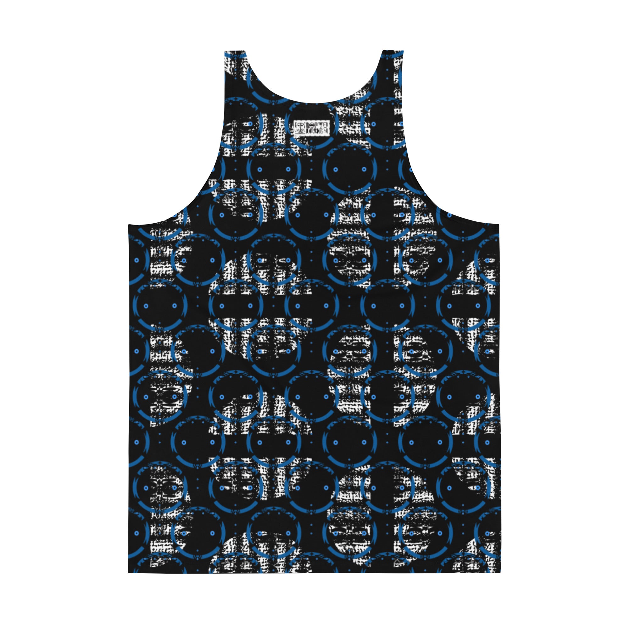 ユニセックスタンクトップ・青輪イジドールノワールモダン【CA001- UTT003】