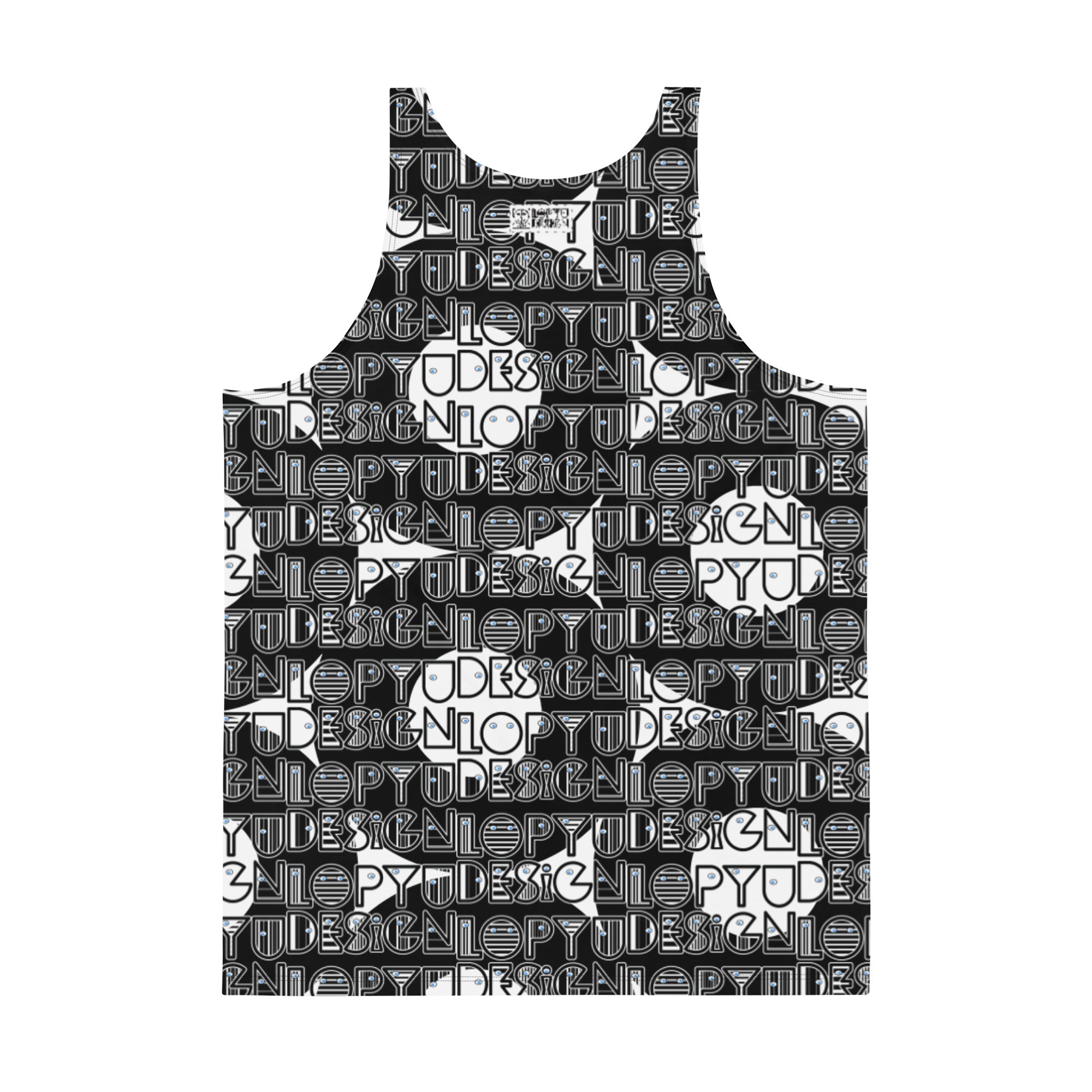 ユニセックスタンクトップ・LOPYUDESIGNロゴモダン【LD002-UTT005】