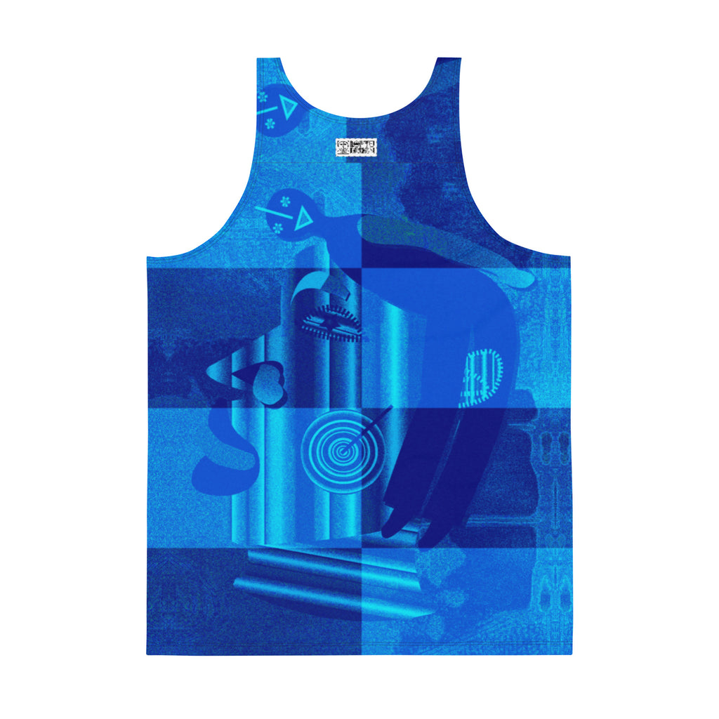 ユニセックスタンクトップ・青インティミライ【CA019--UTT011】