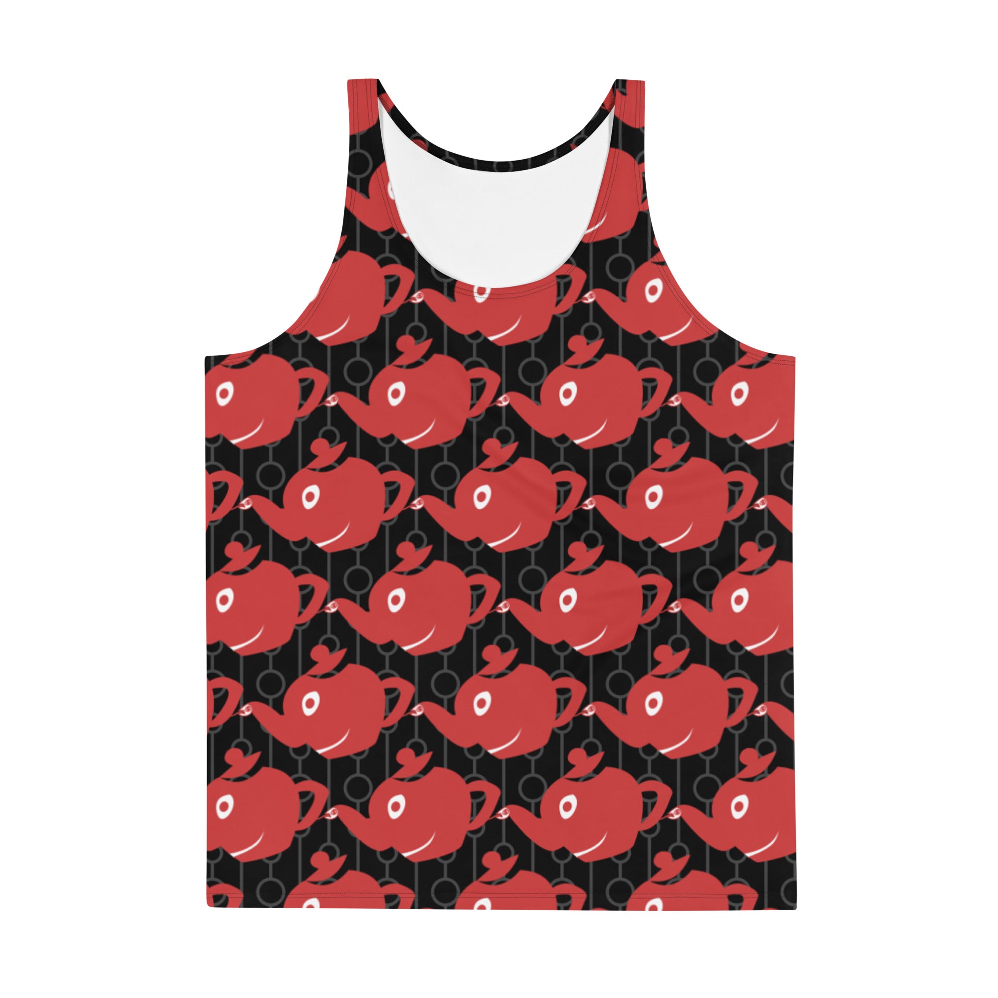 ユニセックスタンクトップ・赤ティーブレーカー【LC001- UTT007】