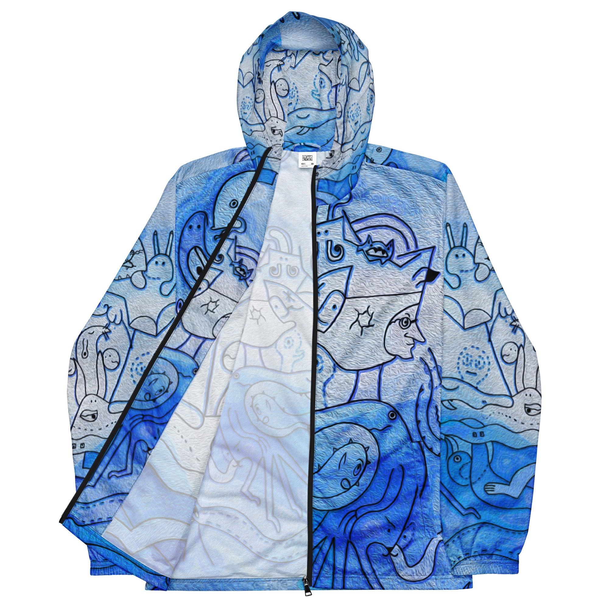 メンズウインドブレーカー・アフタヌーンオピウムREMIXシリーズAO407【AO004- MWB015】