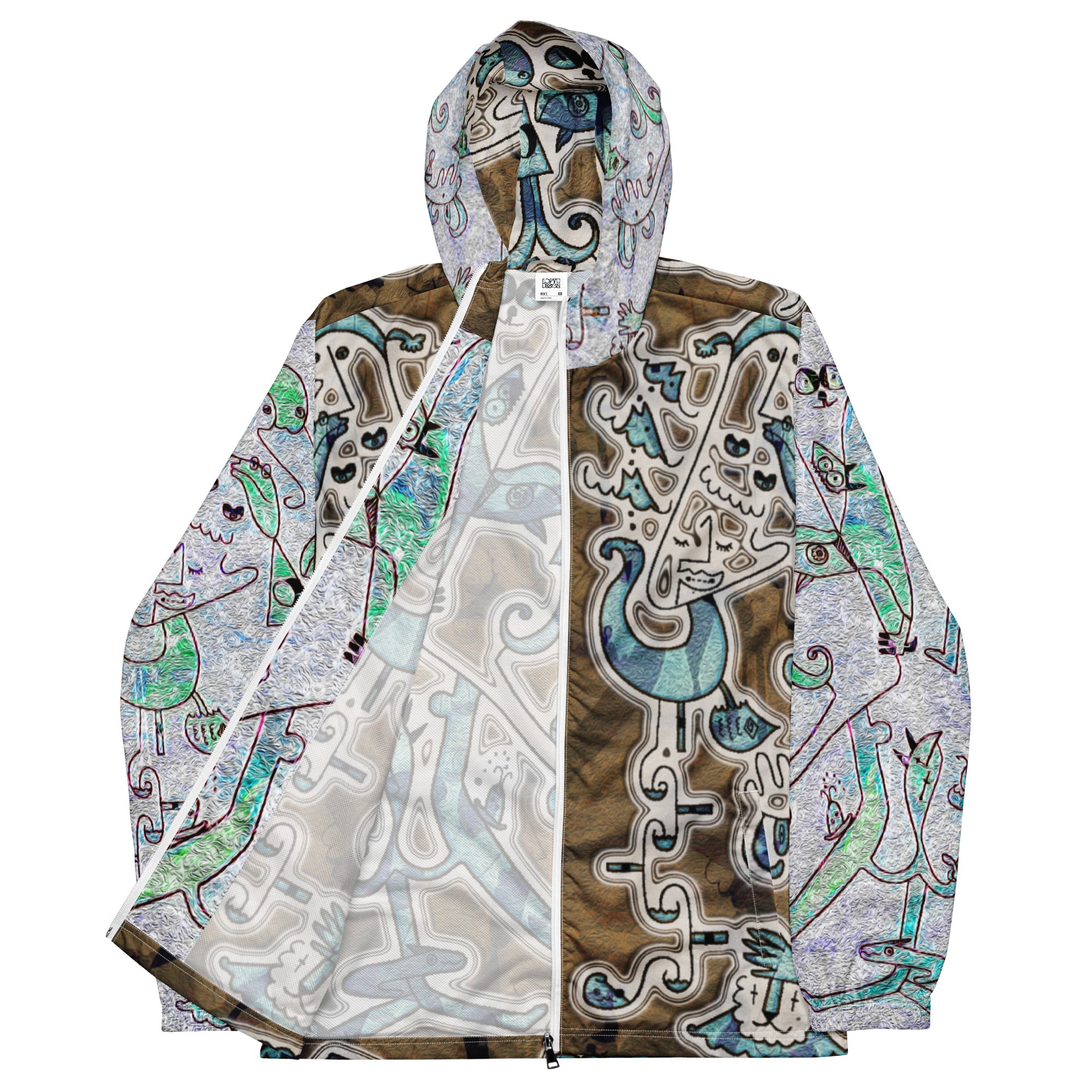 メンズウインドブレーカー・アフタヌーンオピウムREMIXシリーズAO023【AO005- MWB016】