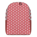 シンプルバックパック・イジドール模様赤地【CA001- SBP003】