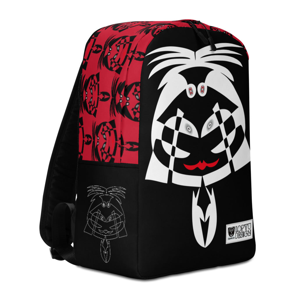 シンプルバックパック・ボクチャン黒【CA034- SBP007】