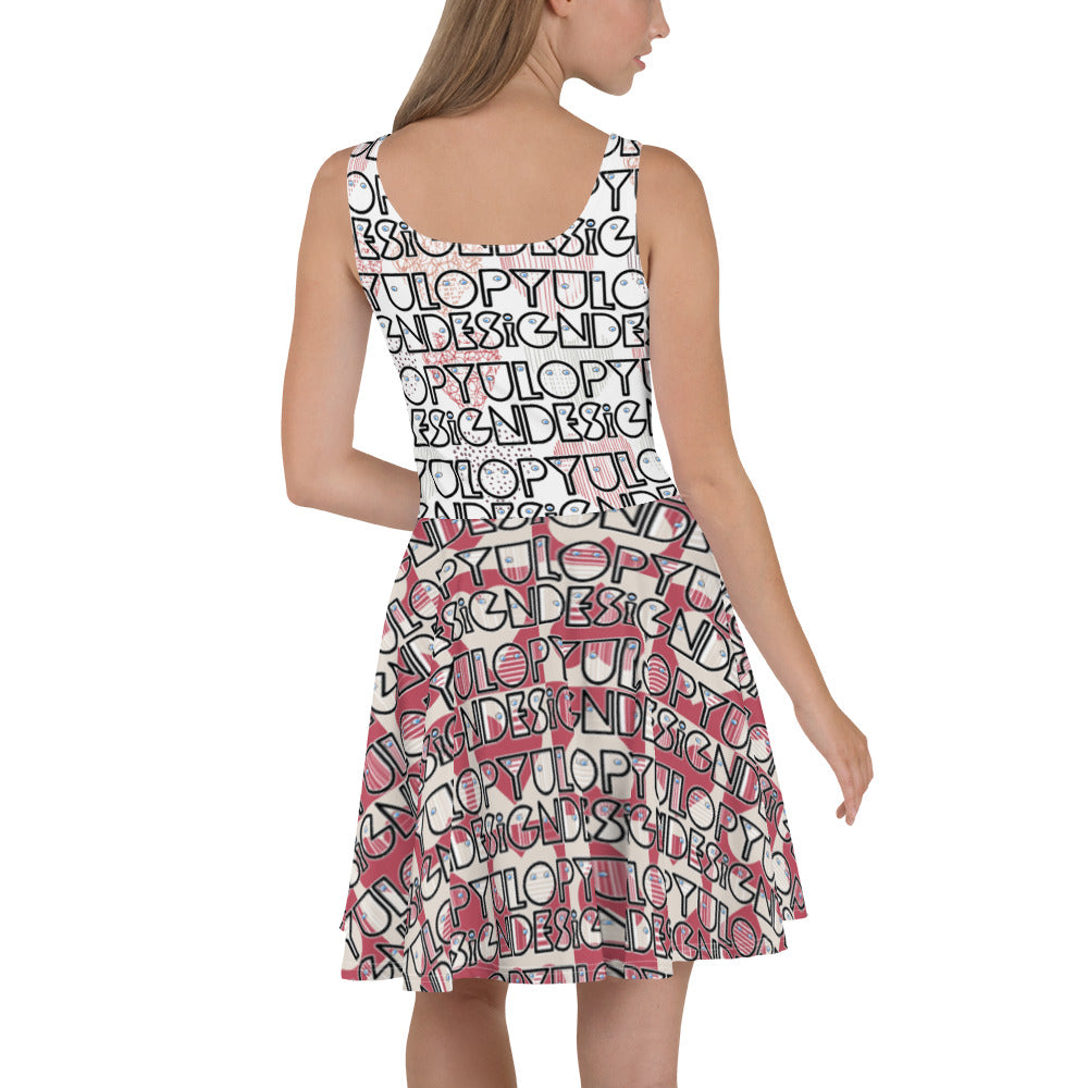 スケーターワンピース・LOPYUDESIGNロゴモダン【LD002-SOP023】