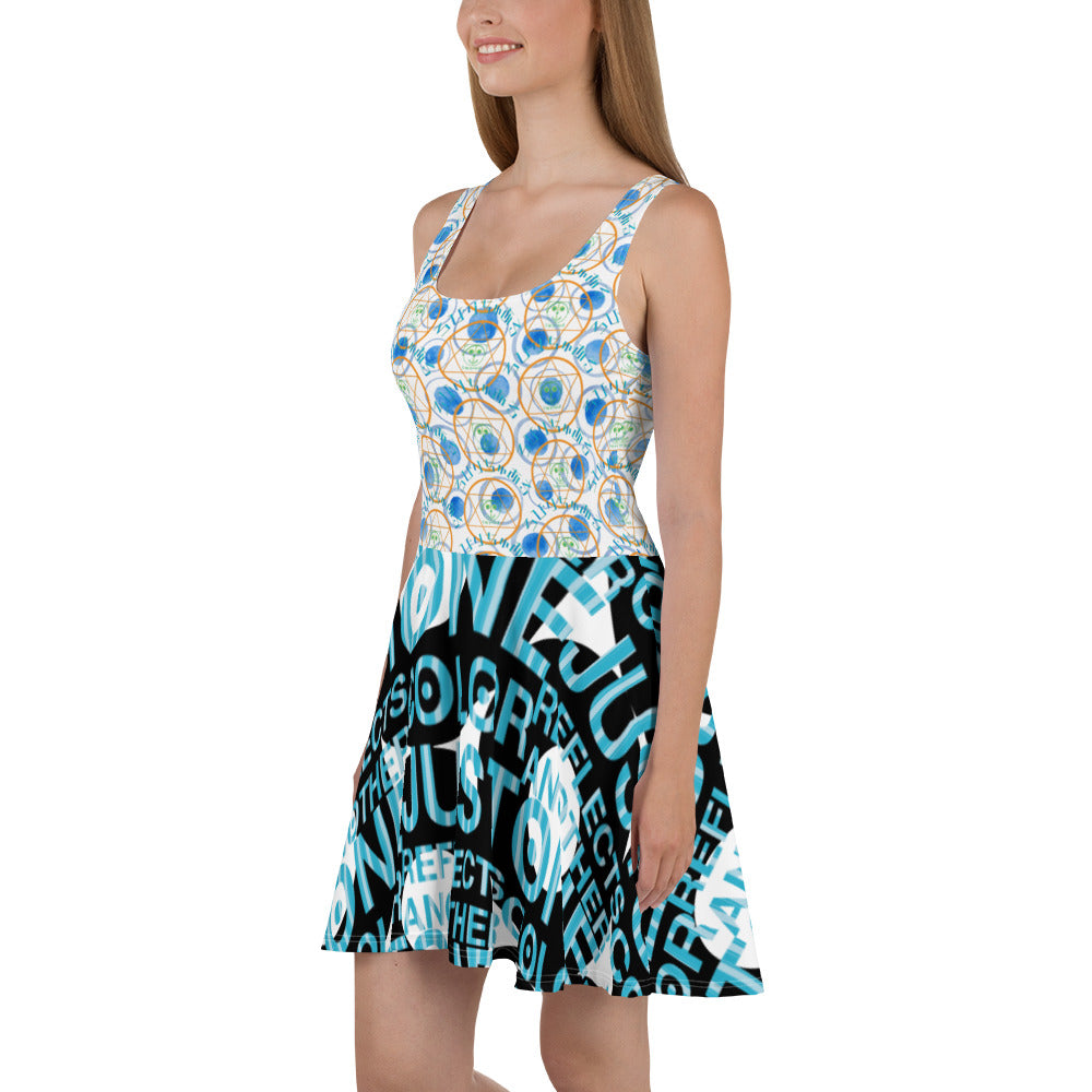 スケーターワンピース・ろぴりちゅあるタイポモダン【TP002-SOP021】