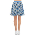 スケータースカート・イジドール格子青【CA001- SSK001】