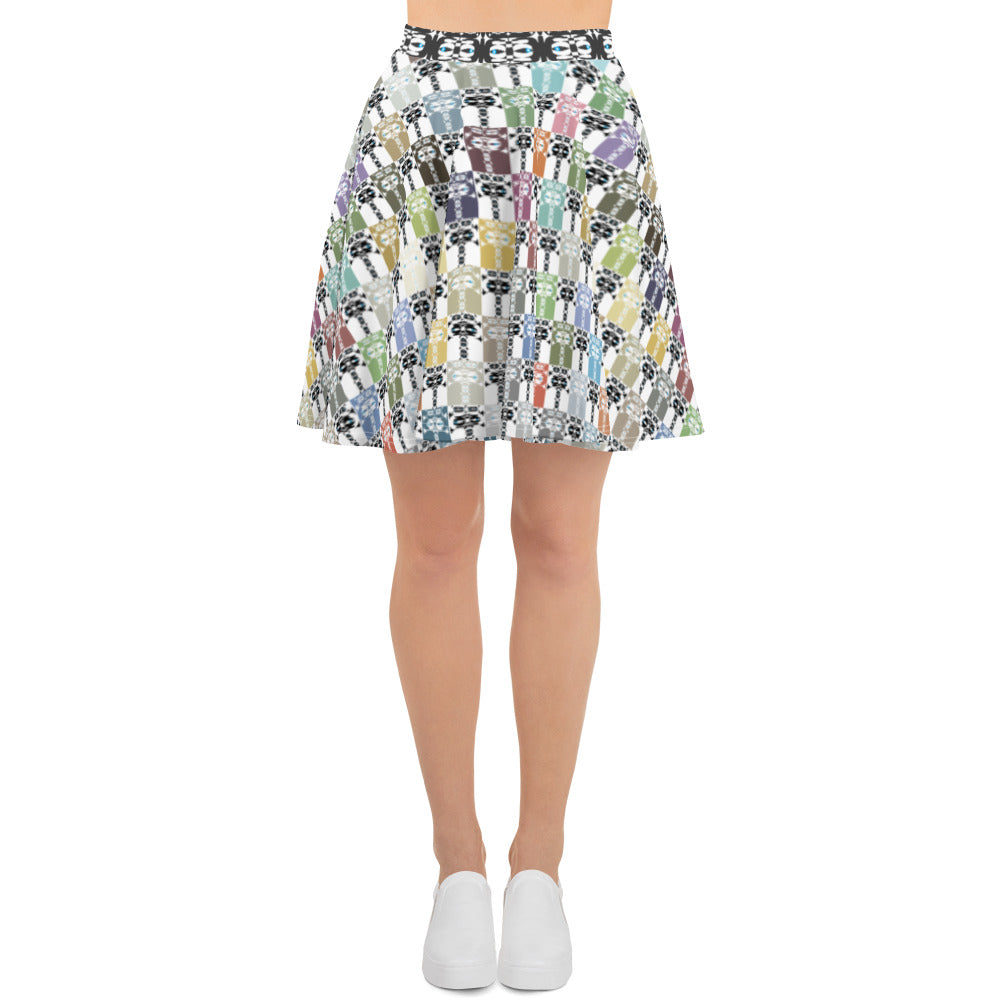 スケータースカート・イジドール格子ソフト【CA001- SSK016】