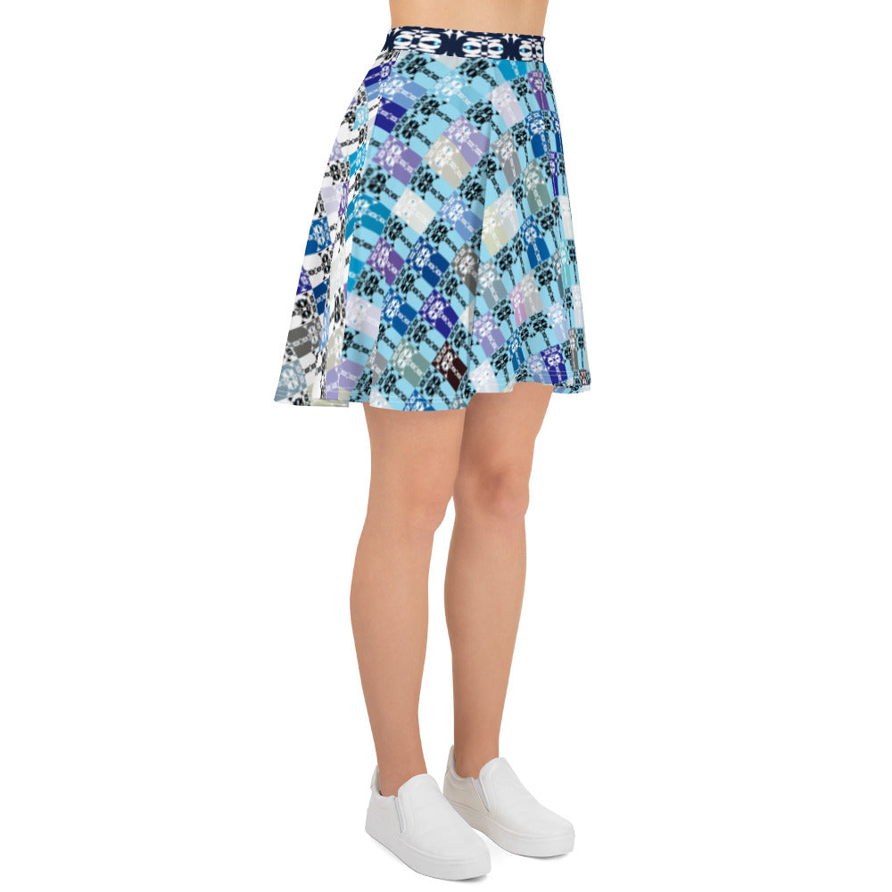 スケータースカート・イジドール格子クール【CA001- SSK015】