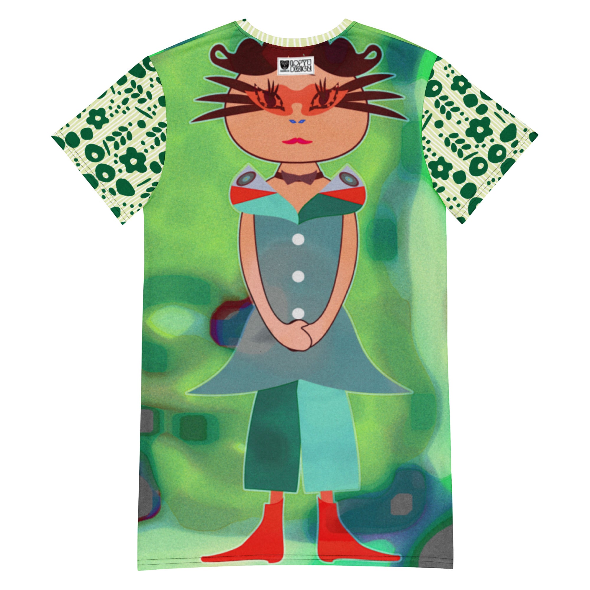 Tシャツワンピース・タマビコ【CA074- TOP020】