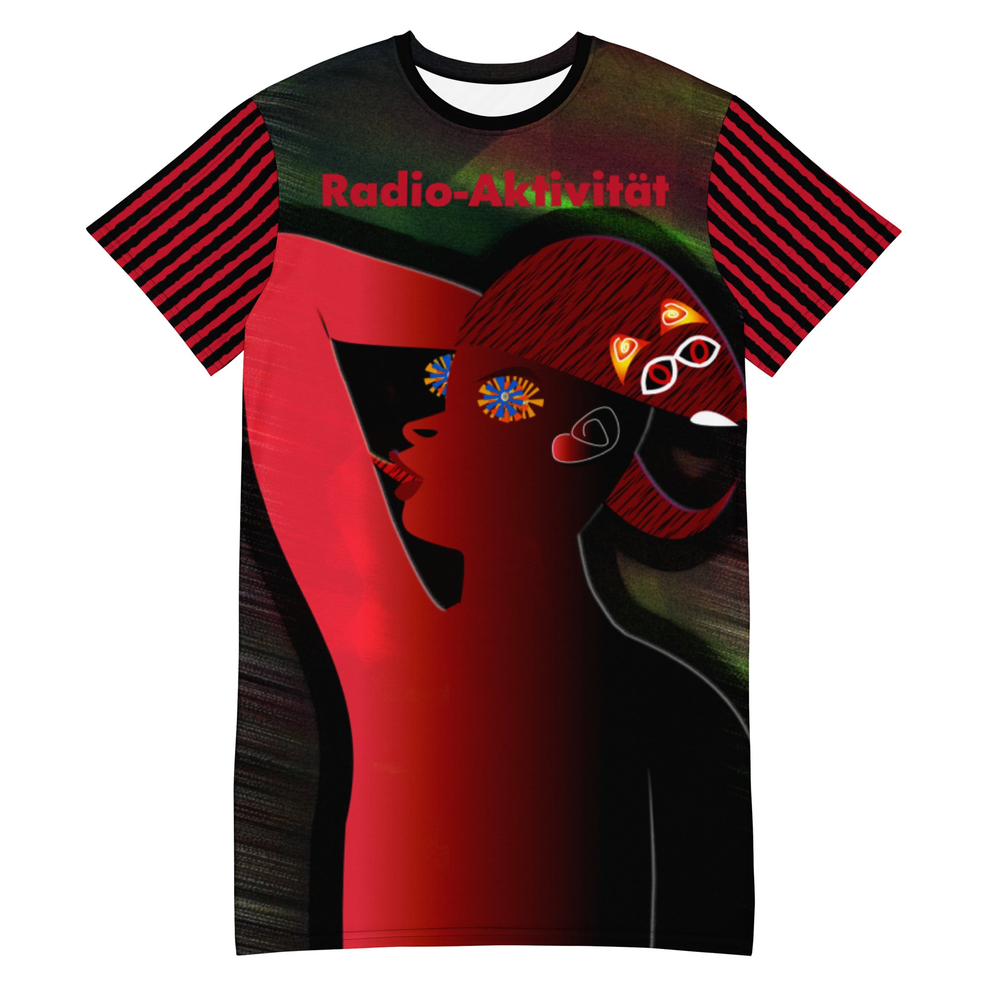 Tシャツワンピース・ラスカルサンセット（Radio-Aktivität）【CA073- TOP018】