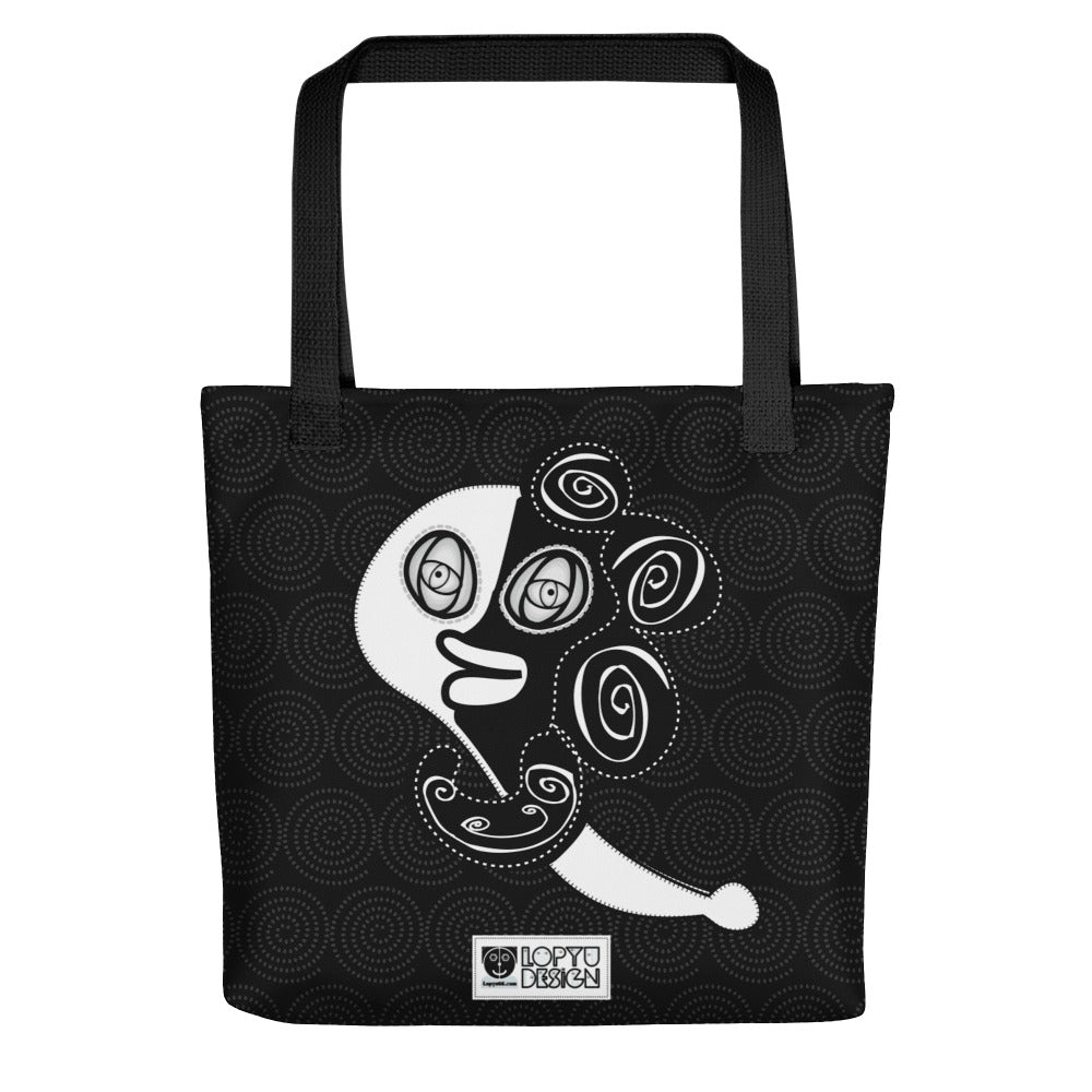 トートバック・ラメ子モノクロ【CA002- TB005】