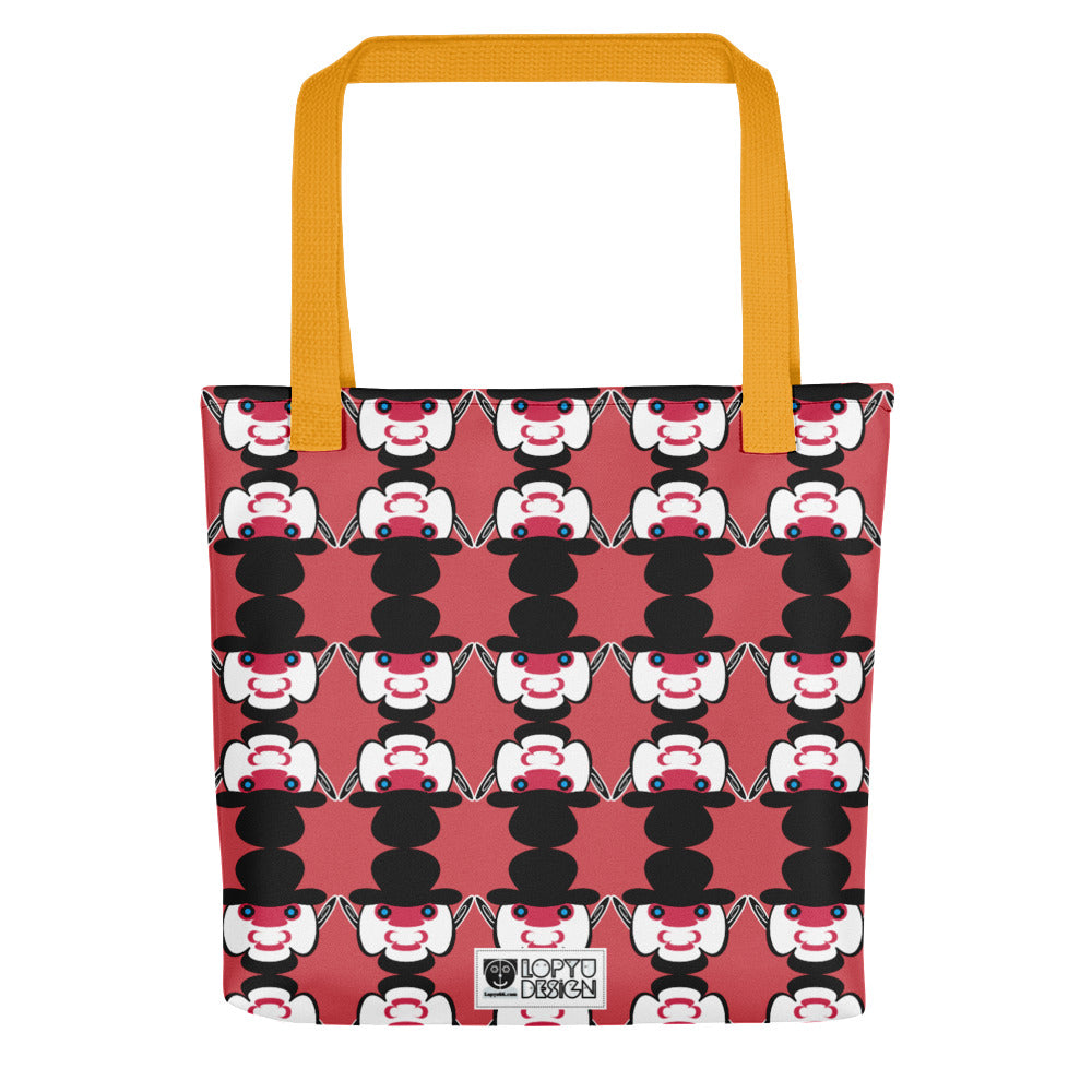 トートバック・ディラン模様ピンク【CA072- TB024】