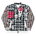 全面プリントユニセックスボンバージャケット