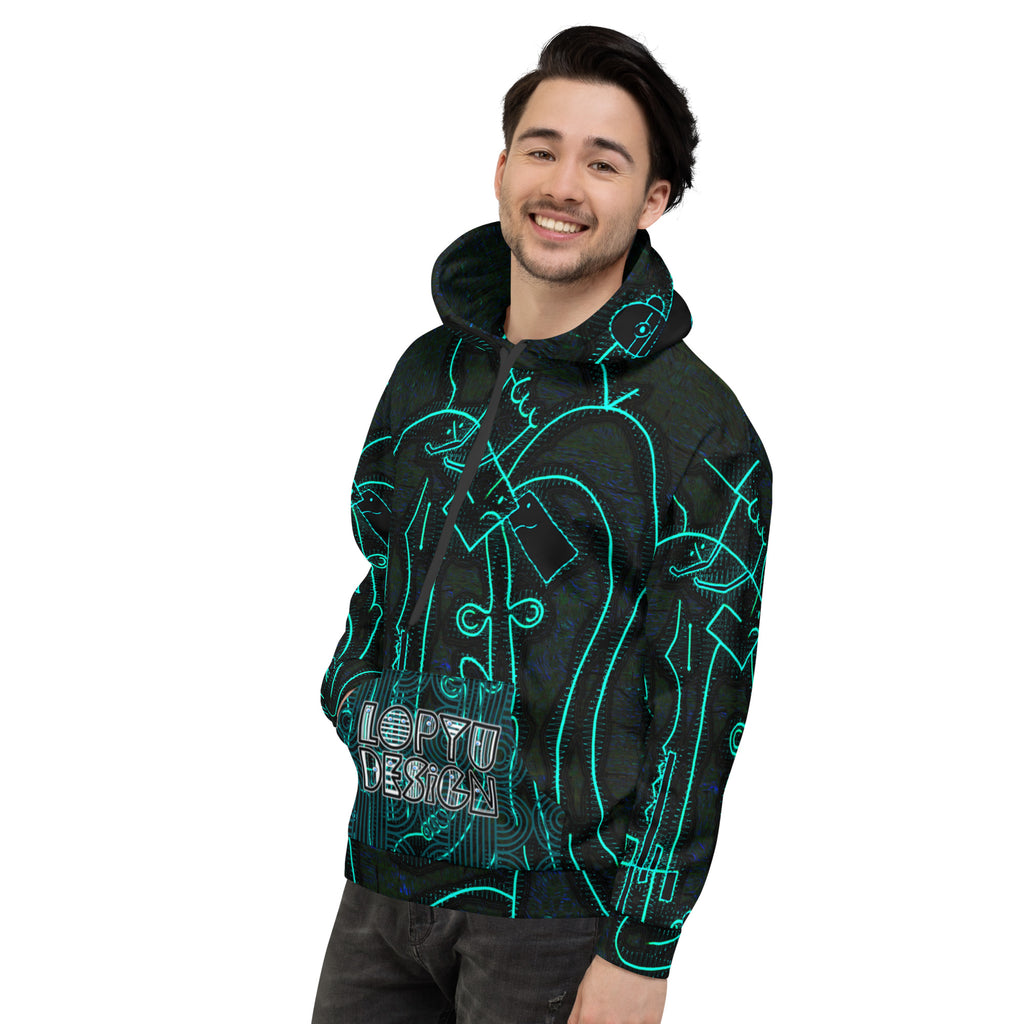 ユニセックスパーカー・アフタヌーンオピウムRIMIXシリーズAO429【AO008-PKU038】