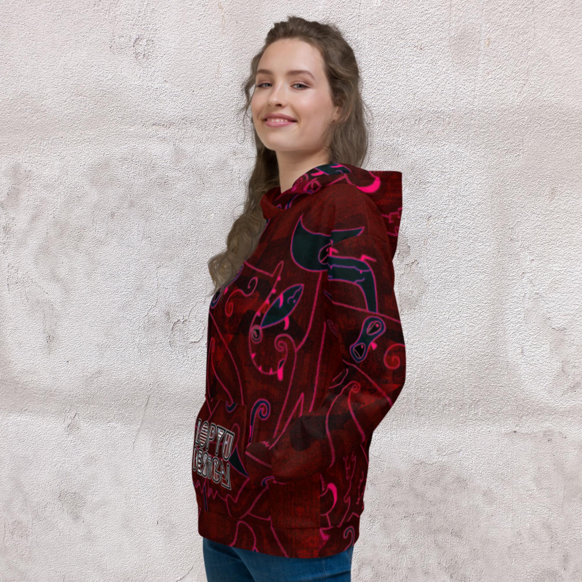 ユニセックスパーカー・アフタヌーンオピウムRIMIXシリーズAO414【AO004-PKU034】