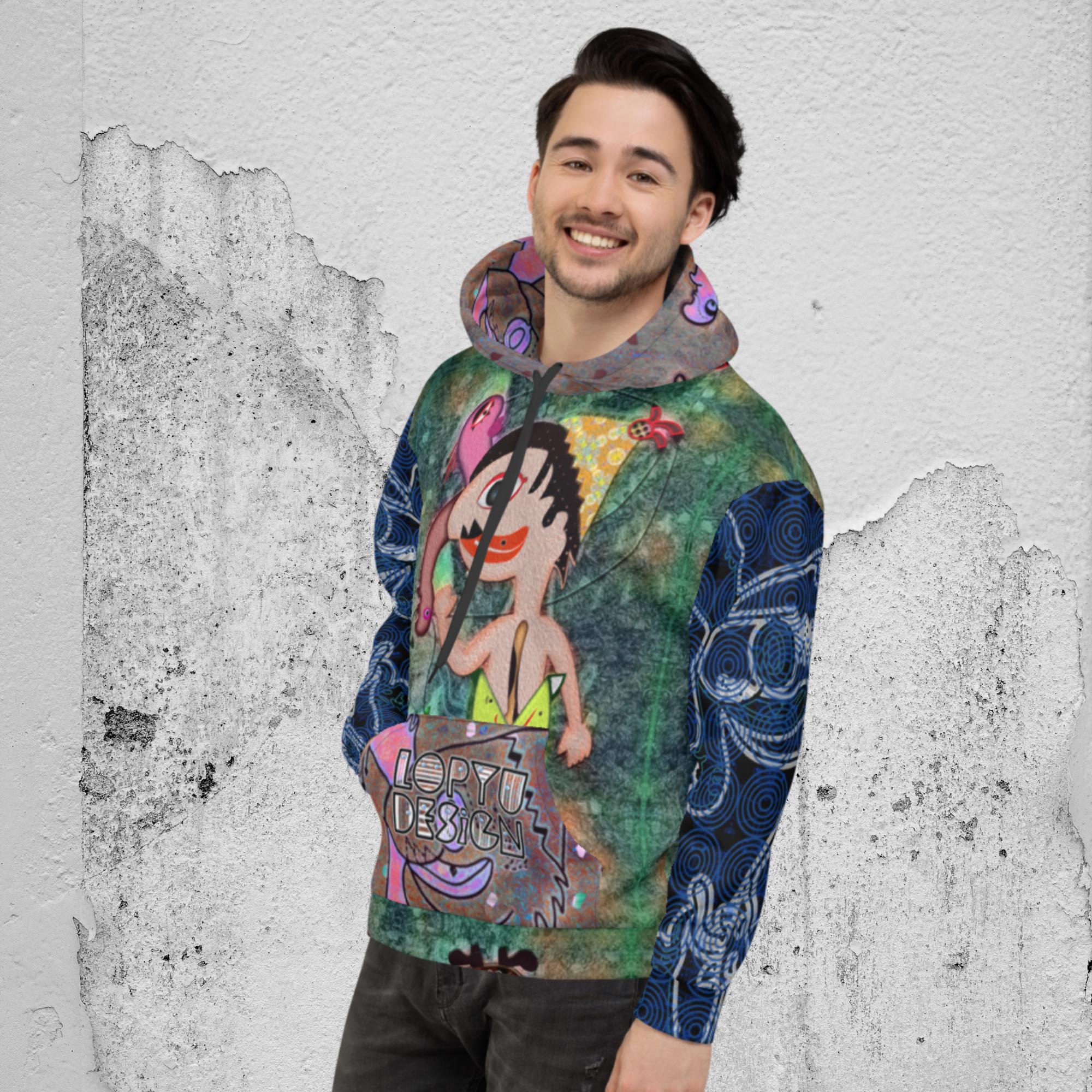 ユニセックスパーカー・アフタヌーンオピウムはなたらしRIMIXAO001【AO001-PKU031】