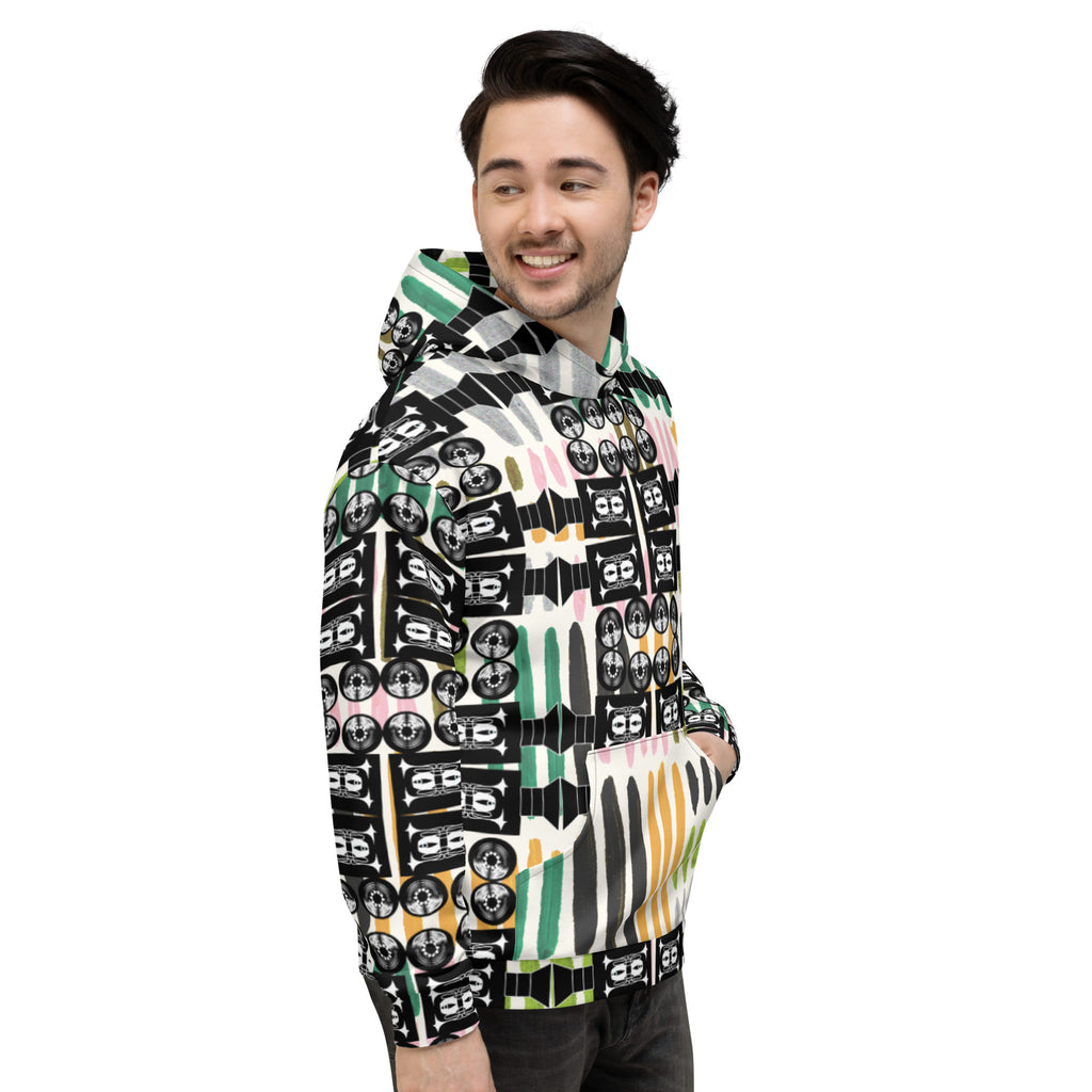 ユニセックスパーカー・きゃらあくたあロゴモダン【PD003-PKU016】