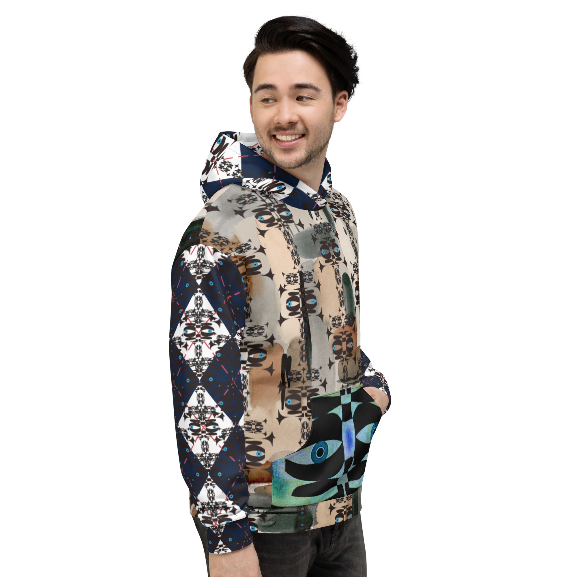 ユニセックスパーカー・イジドールMIXモダン【CA001-PKU017】