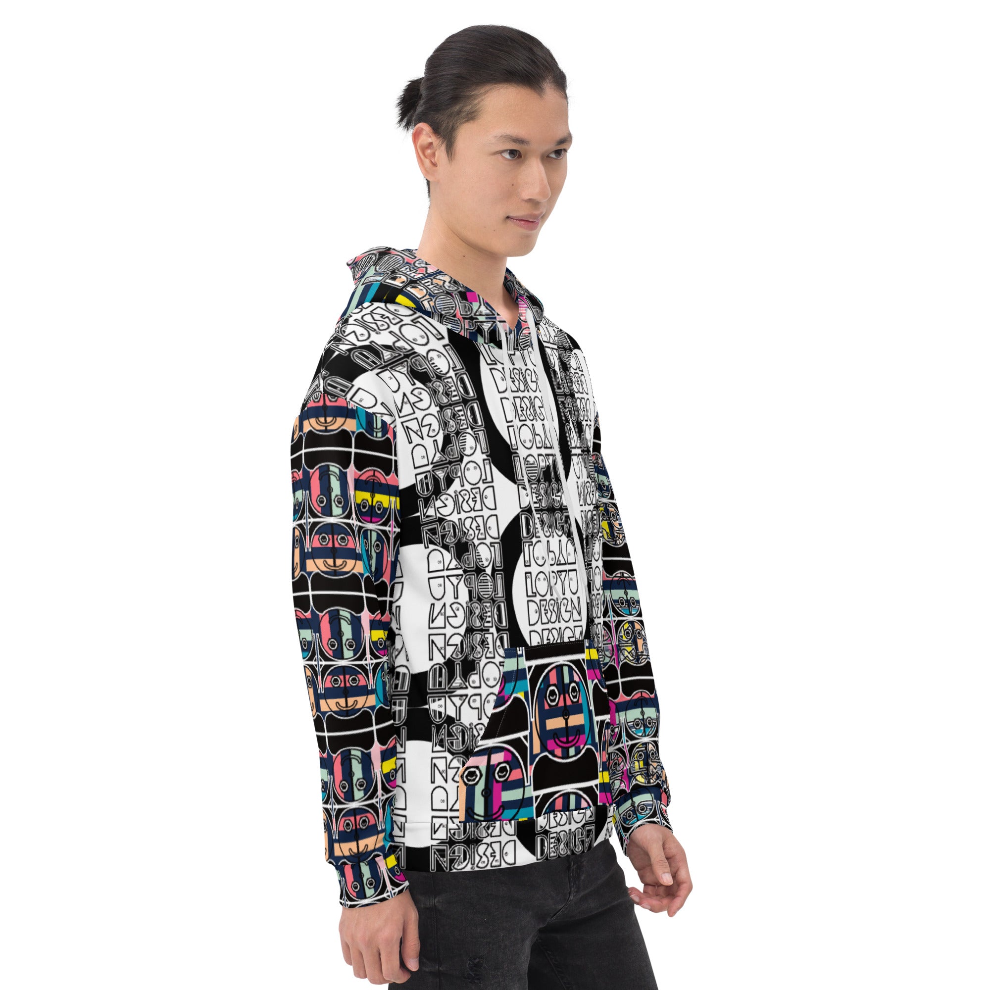 ユニセックスパーカー・LOPYUDESIGNロゴモダン【LD002- PKU021】