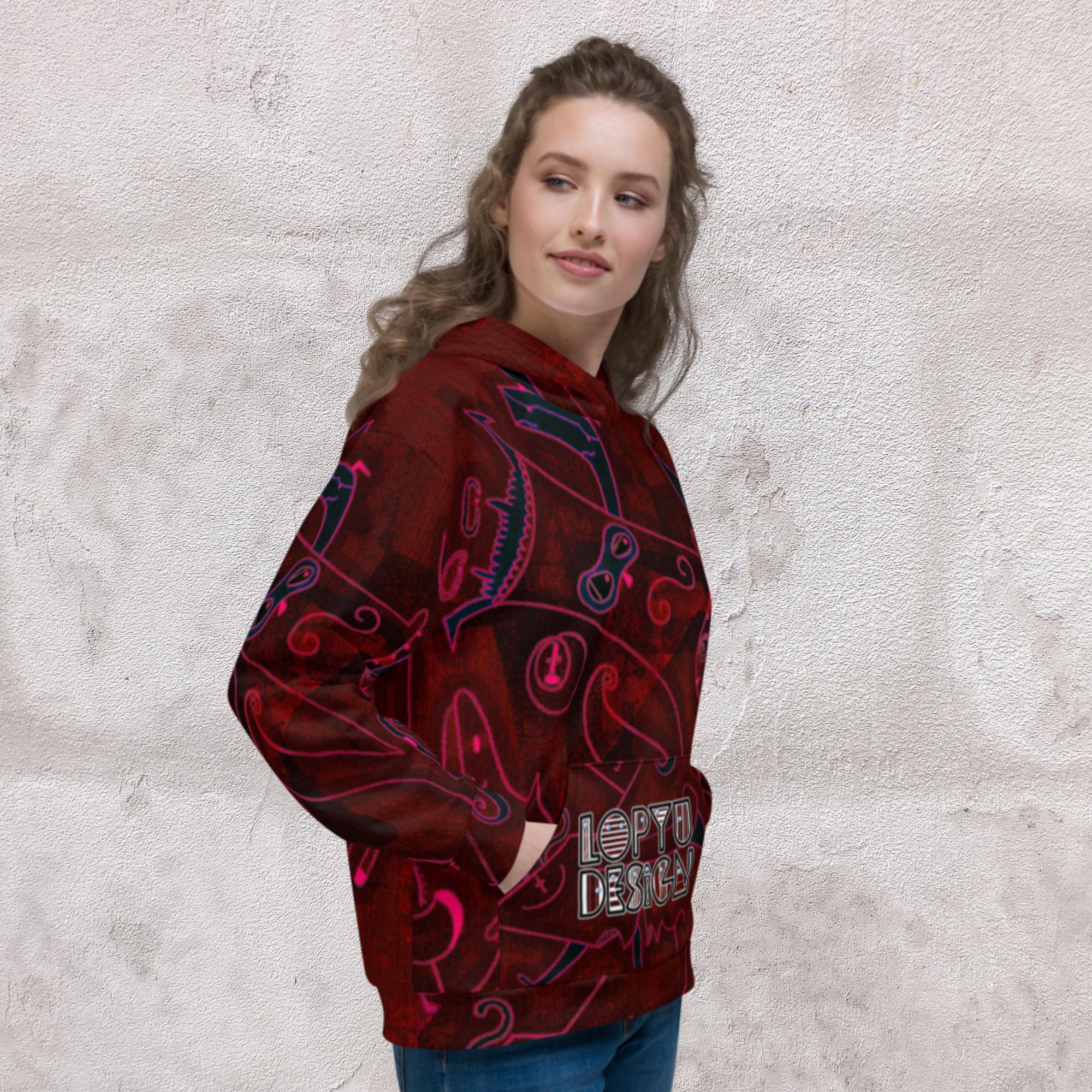 ユニセックスパーカー・アフタヌーンオピウムRIMIXシリーズAO414【AO004-PKU034】