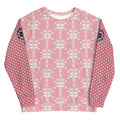ユニセックススウェット・イジドール模様ピンク【CA001- SWU003】