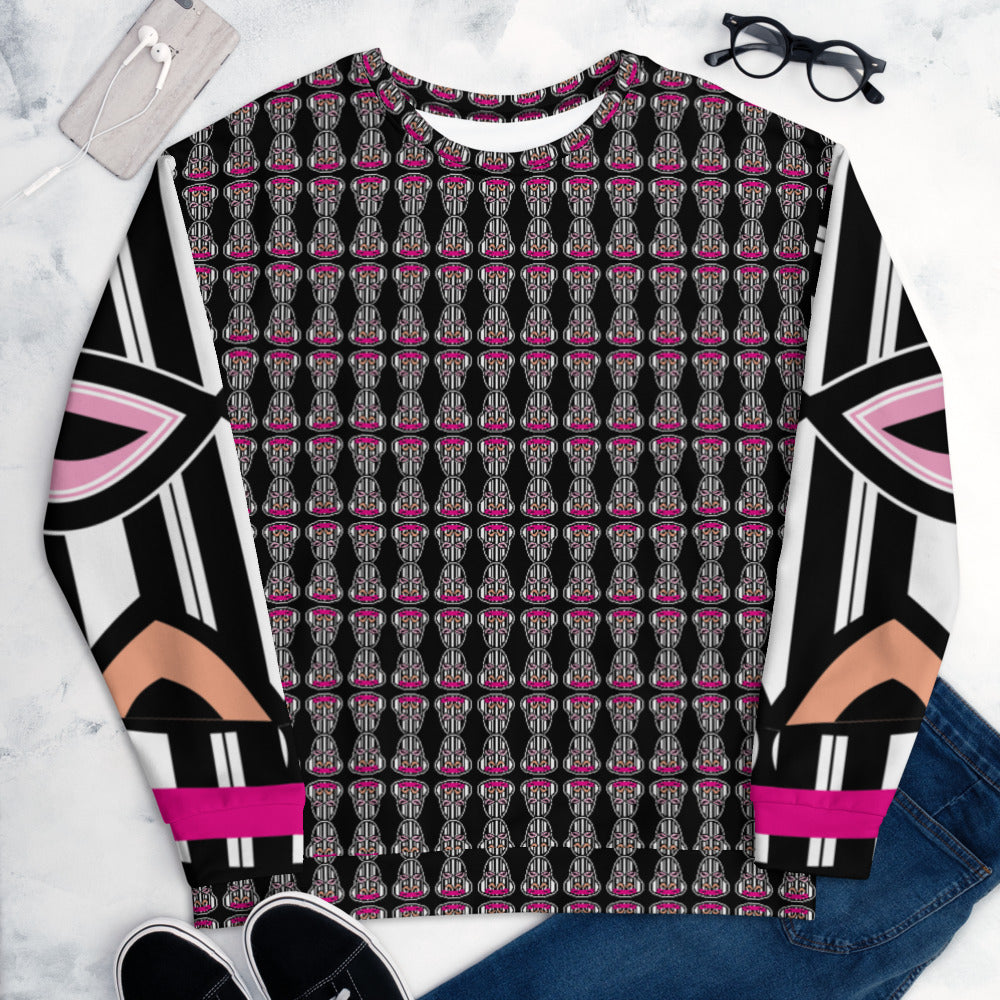 ユニセックススウェット・ゴリラダダ模様ダダ袖【CA031- SWU009】