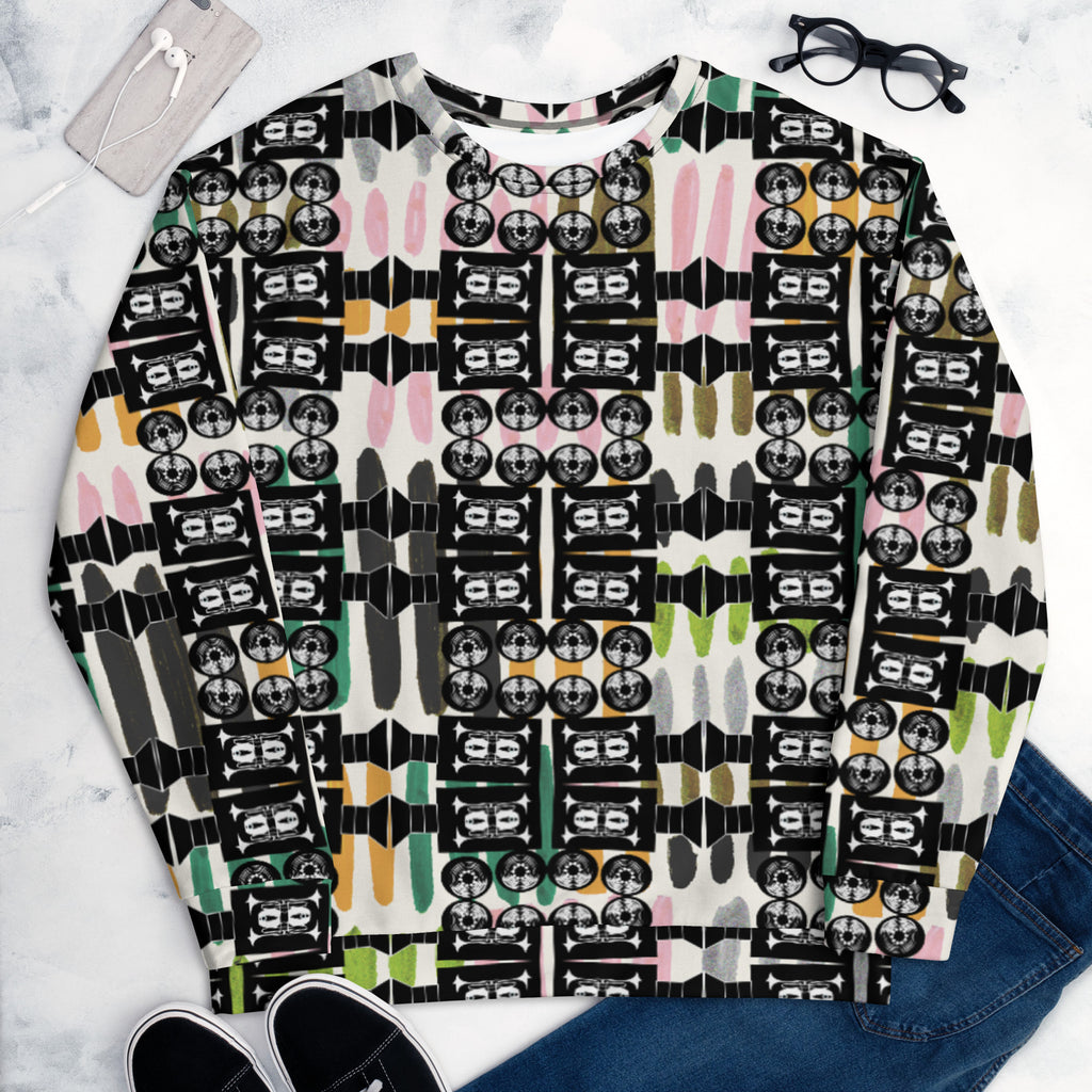 ユニセックススウェット・きゃらあくたあロゴモダン【PD003- SWU014】