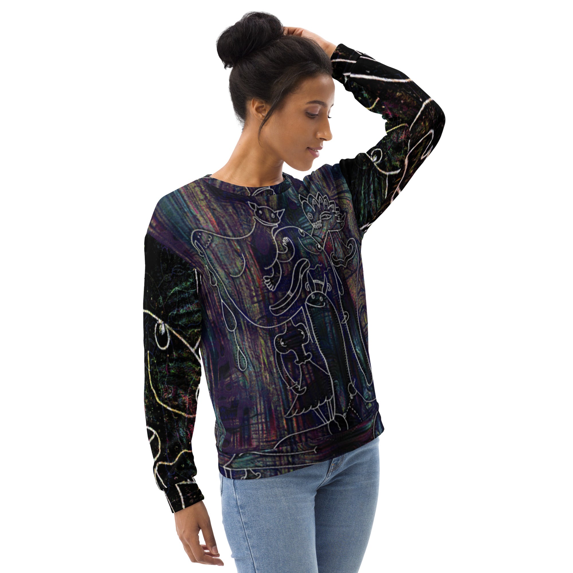 ユニセックススウェット・アフタヌーンオピウムRIMIXシリーズAO047【AO049- SWU028】