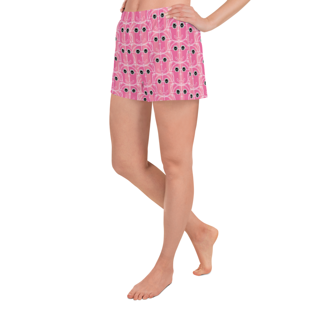 レディース スポーツショートパンツ・ロピュールくんピンク【LC001- LSP003】